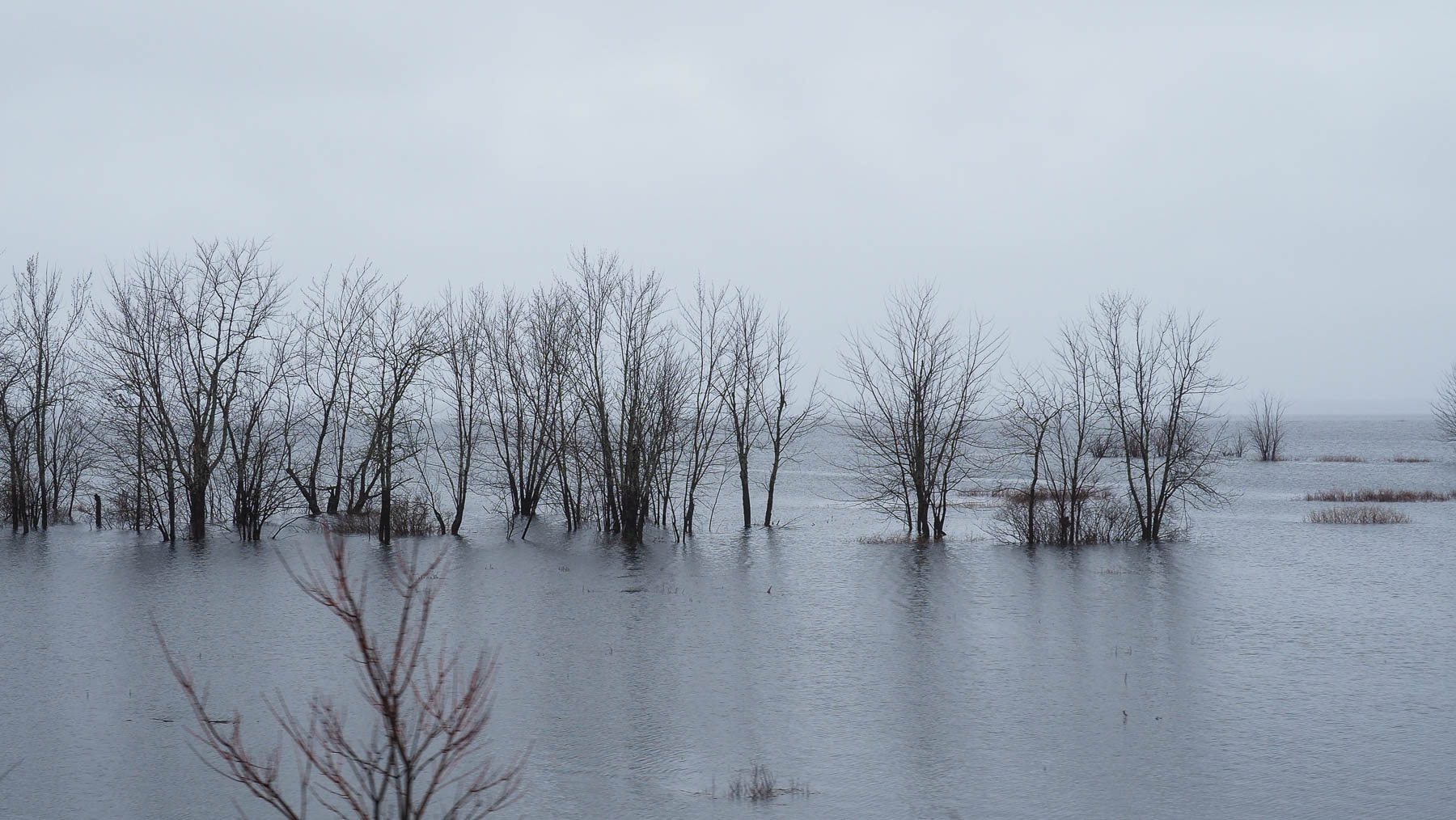 Überschwemmung in Quebec