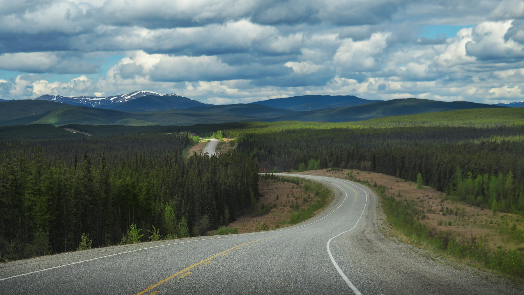 entlang des Alaska Highway