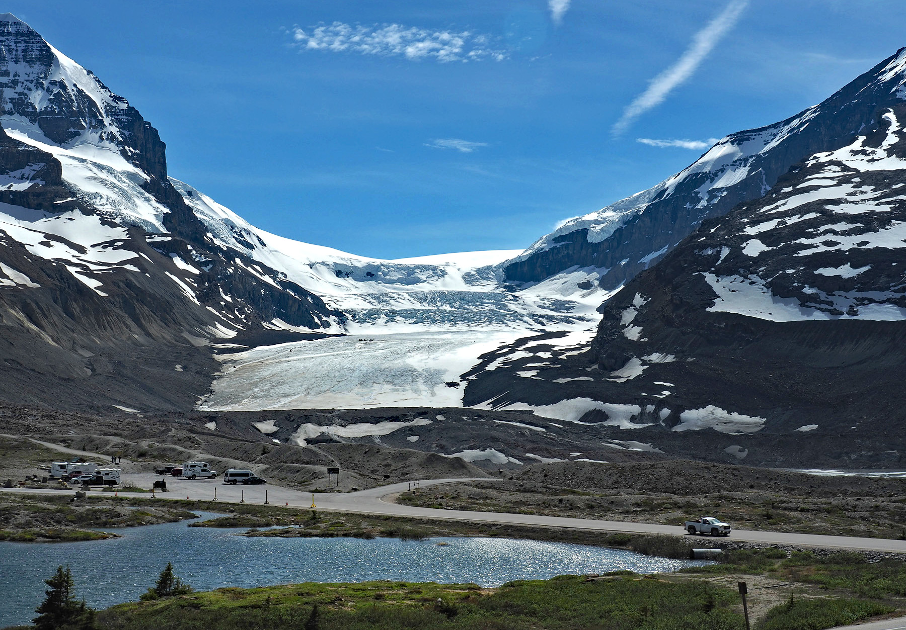 Athabasca Gletscher