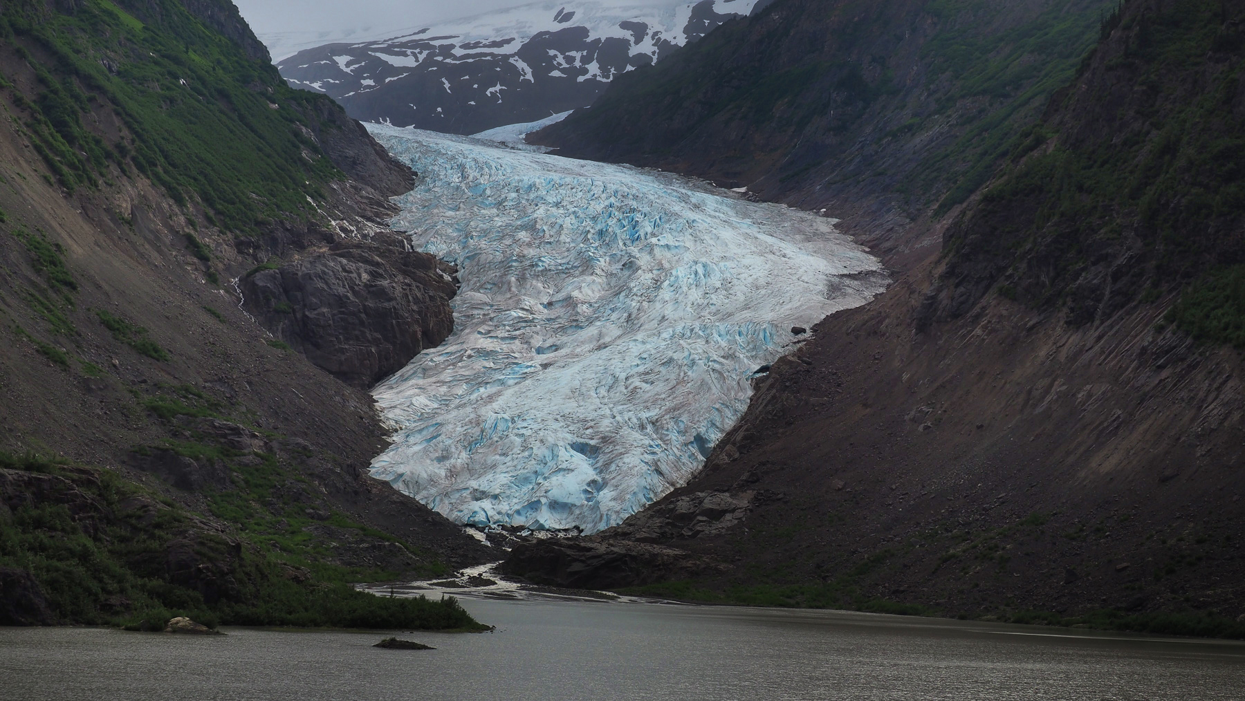 Bear Glacier, auf dem Weg nach Stewart