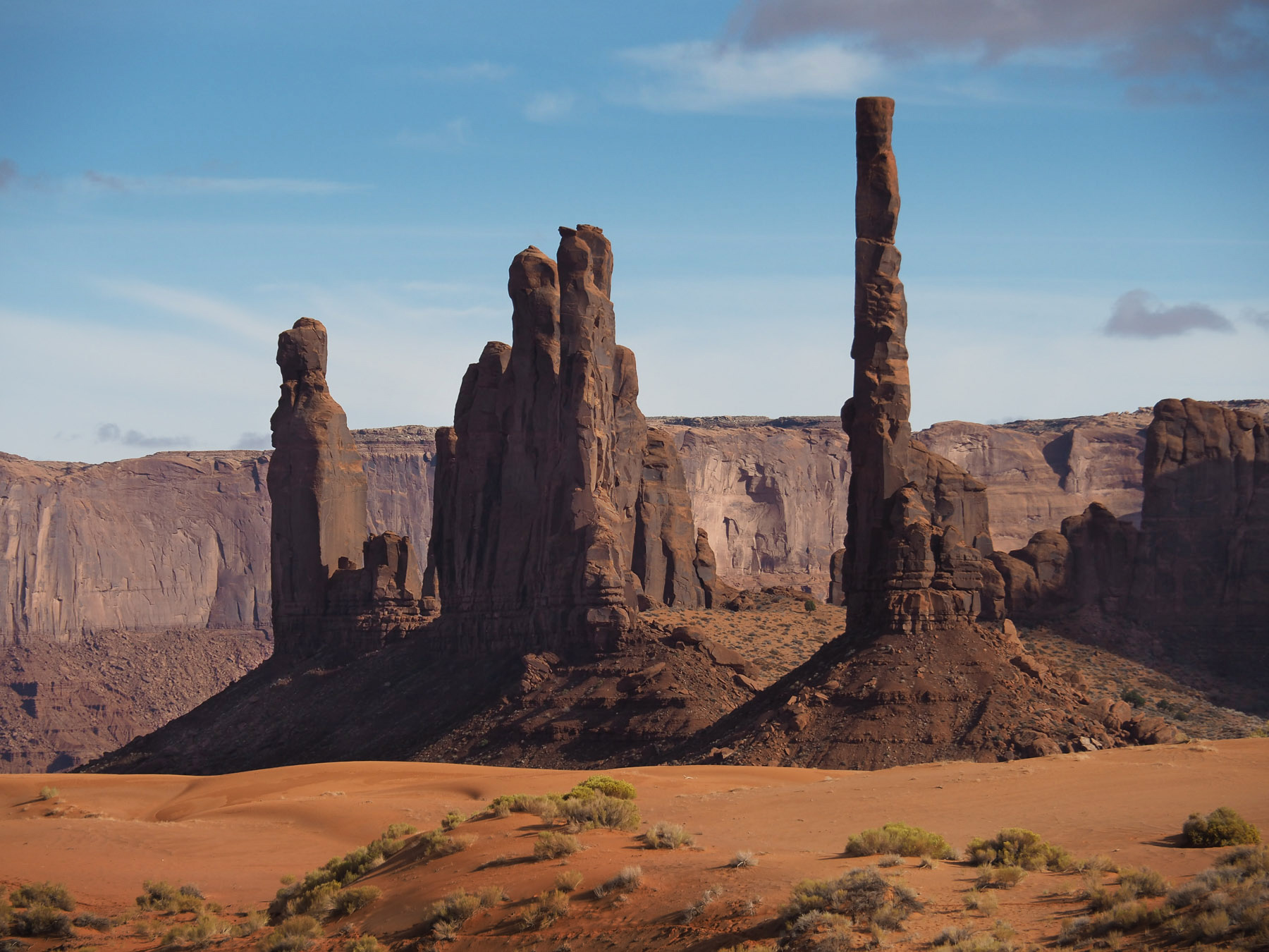 Monument Valley , Totem Poles