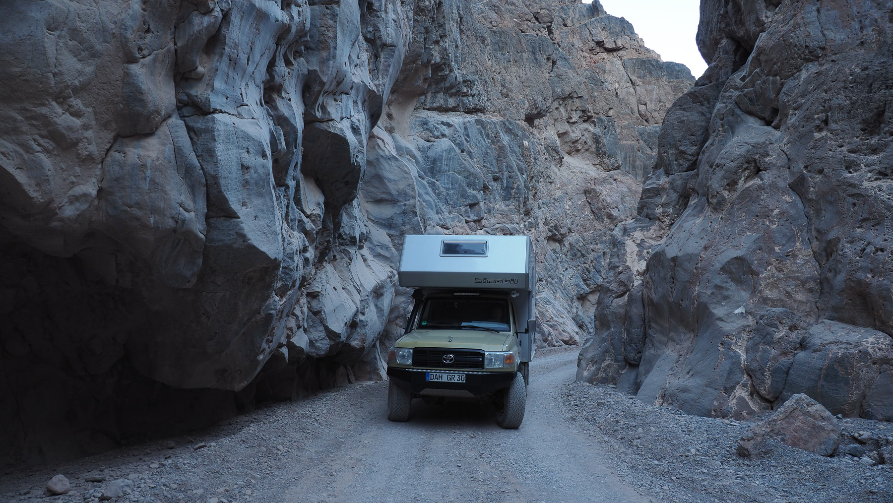 Engstelle im Titus Canyon