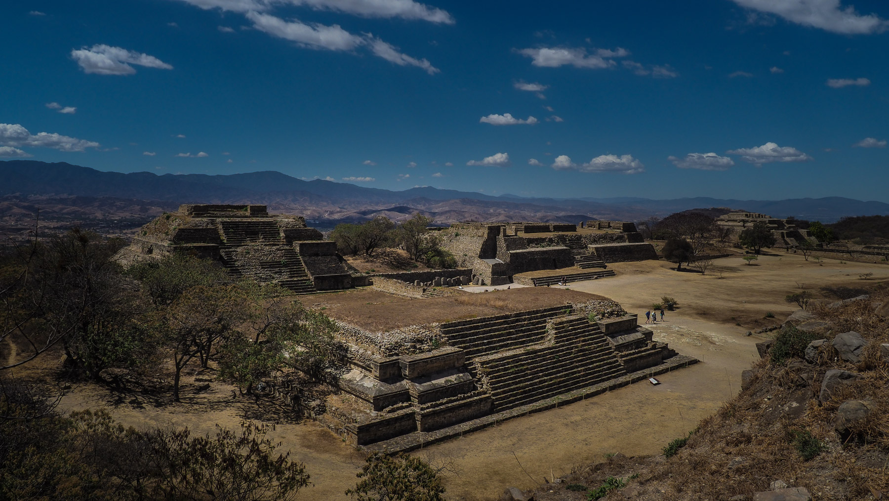 Monte Alban bei Oaxaca, ehem. Hauptstadt der Zapoteken