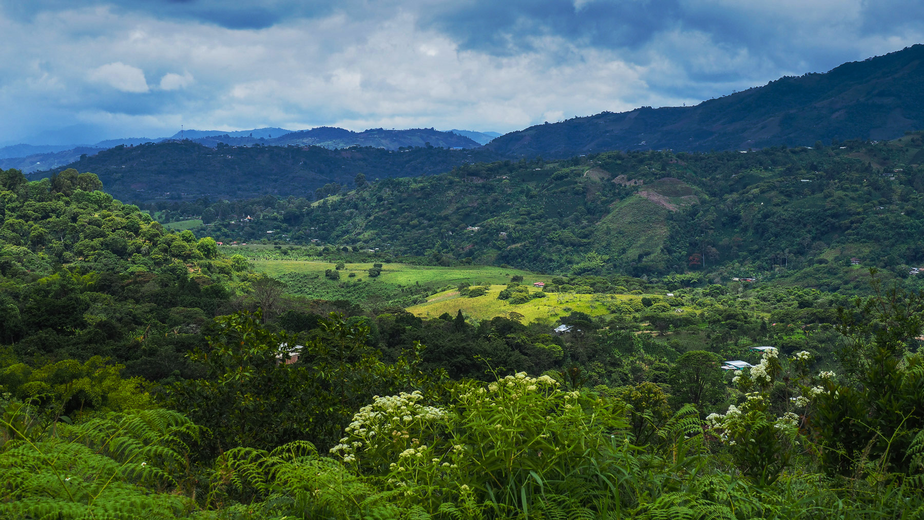 Kolumbianische Landschaft