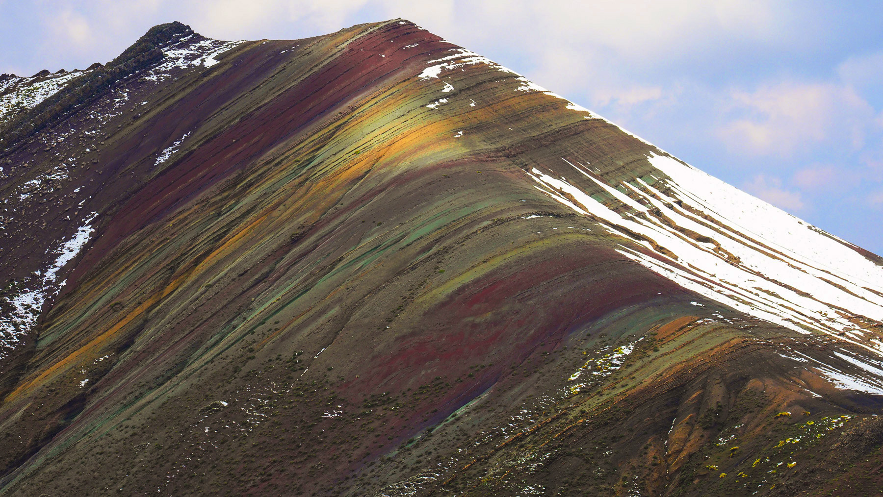 … der Regenbogen-Berge von Palccoyo