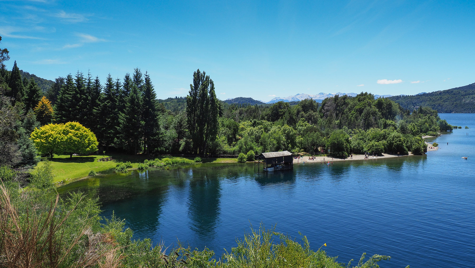 Colonia Suiza am Lago Nahuel Huapi, hier kann man’s aushalten