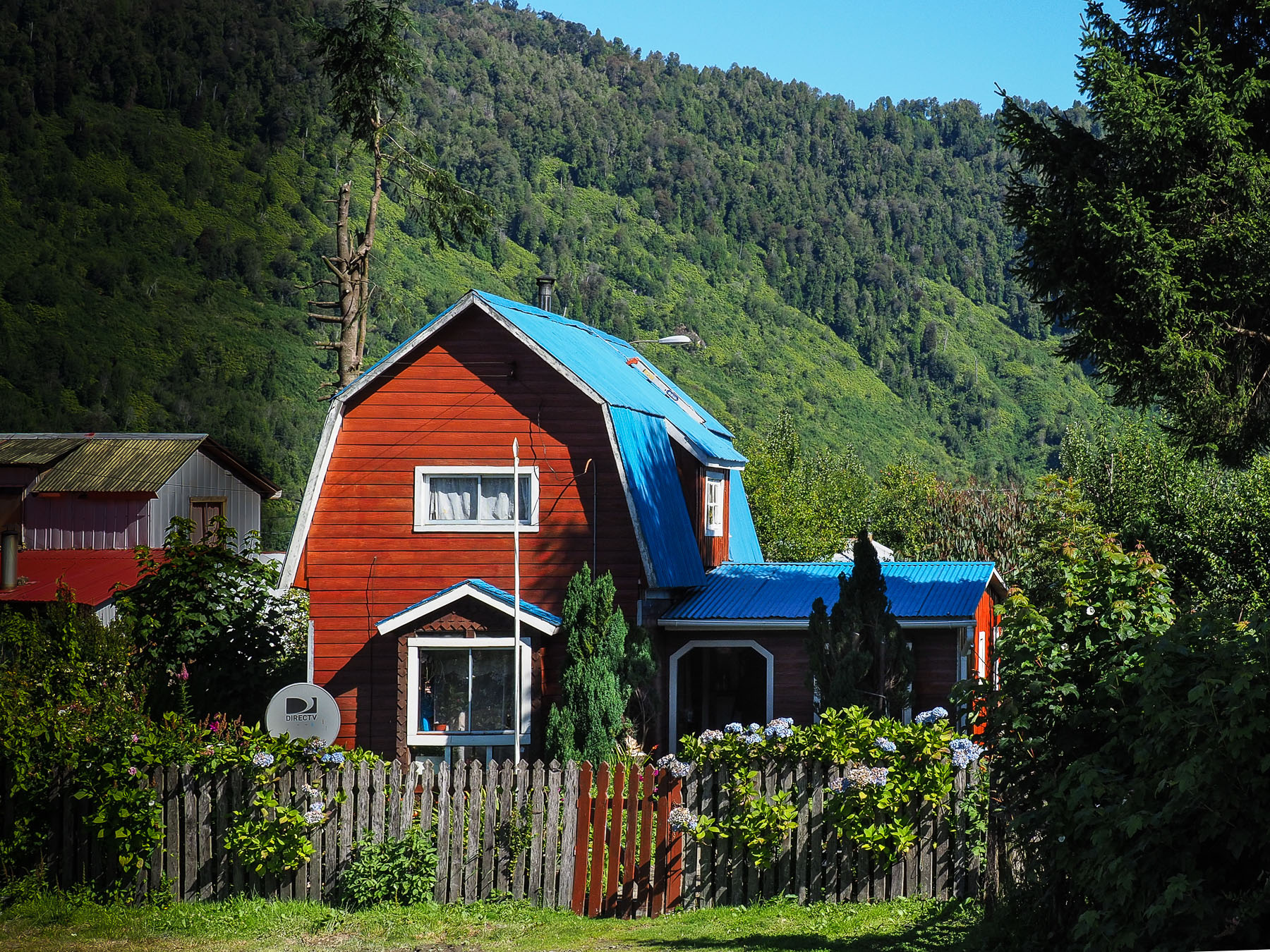 Puyuhuapi, mit seinen hübschen Holzhäusern